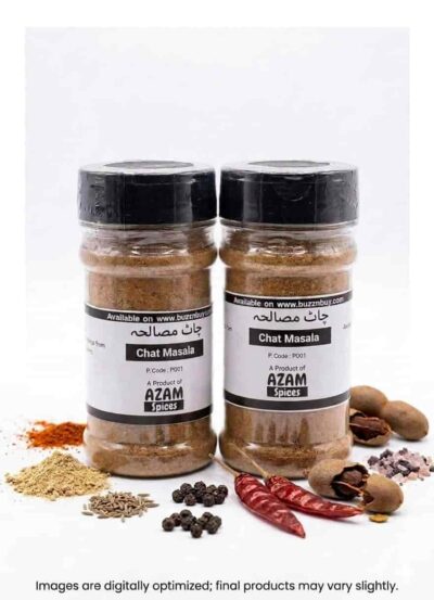 Homemade Chat Masala by Azam Spices – 100% Pure, All-Natural Tangy Spice Blend