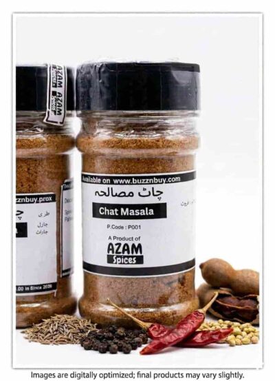 Homemade Chat Masala by Azam Spices – 100% Pure, All-Natural Tangy Spice Blend