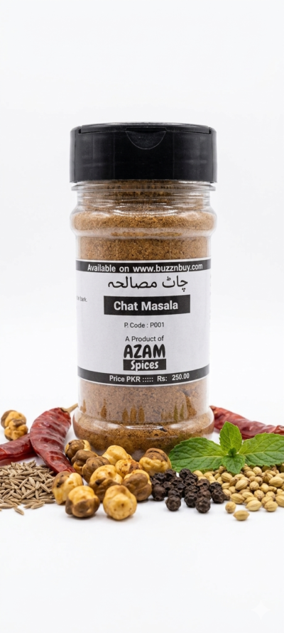 1. Tasty Chat Masala by Azam Spices - PC001