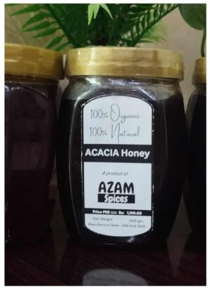100% Pure Acacia Honey by Azam Spices – All-Natural Premium Raw Honey