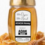 100% Pure Acacia Honey by Azam Spices 500gm – All-Natural Premium Raw Honey