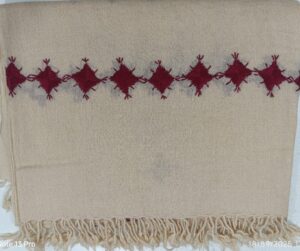 Luxury Handmade Wool Ladies Shawl  - PC 551