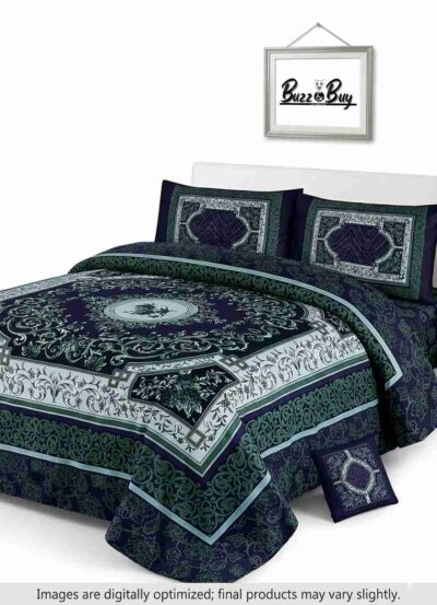 Premium 100% Pure Cotton Regular Flat Bedsheet – Ultra-Soft, Breathable, and Vibrant Luxury