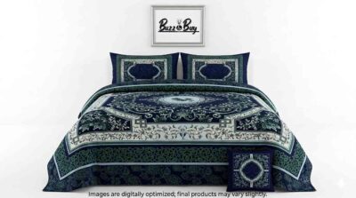 Premium 100% Pure Cotton Regular Flat Bedsheet – Ultra-Soft, Breathable, and Vibrant Luxury