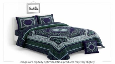 Premium 100% Pure Cotton Regular Flat Bedsheet – Ultra-Soft, Breathable, and Vibrant Luxury