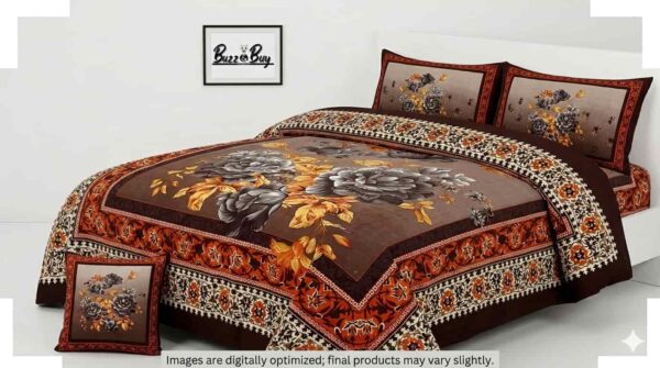 Premium 100% Pure Cotton Regular Flat Bedsheet