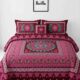 Premium 100% Pure Cotton Regular Flat Bedsheet – Ultra-Soft, Breathable, and Vibrant Luxury