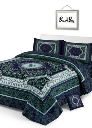Premium 100% Pure Cotton Regular Flat Bedsheet – Ultra-Soft, Breathable, and Vibrant Luxury