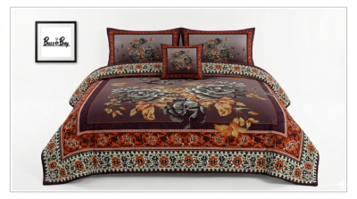 Premium 100% Pure Cotton Regular Flat Bedsheet – Ultra-Soft, Breathable, and Vibrant Luxury