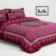 Premium 100% Pure Cotton Regular Flat Bedsheet – Ultra-Soft, Breathable, and Vibrant Luxury