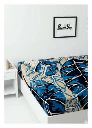 PC506.1 Exquisite 100% Egyptian Cotton Fitted Bedsheet – Ultra-Soft, Sateen Weave Luxury and Perfect Fit