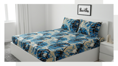 PC506.2 Exquisite 100% Egyptian Cotton Fitted Bedsheet – Ultra-Soft, Sateen Weave Luxury and Perfect Fit