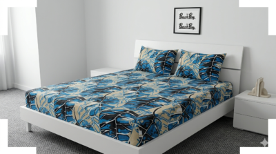 PC506.4 Exquisite 100% Egyptian Cotton Fitted Bedsheet – Ultra-Soft, Sateen Weave Luxury and Perfect Fit