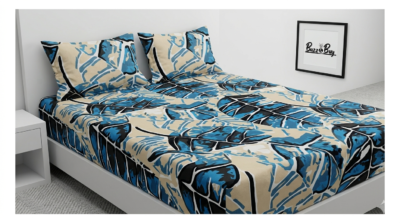 PC506.5 Exquisite 100% Egyptian Cotton Fitted Bedsheet – Ultra-Soft, Sateen Weave Luxury and Perfect Fit
