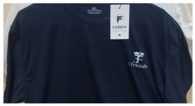 PC-202 - Dark Blue Round Neck T-Shirt | Classic Fit