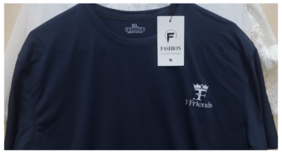 PC-202 - Dark Blue Round Neck T-Shirt | Classic Fit