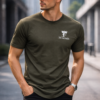 PC 203 - D.Green (Mehdi Color) Round Neck T-Shirt | Classic Fit