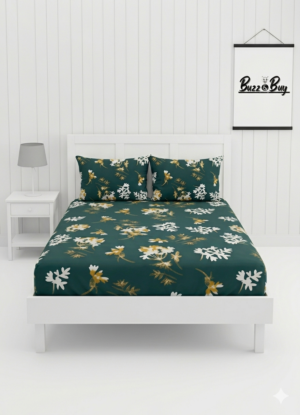 PC507.1 Exquisite 100% Egyptian Cotton Fitted Bedsheet – Ultra-Soft, Sateen Weave Luxury and Perfect Fit