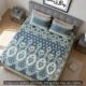 Premium 100% Pure Sooti Bedsheet (Green)  – Breathable, Crisp Cotton Comfort for Everyday Luxury