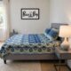 PC522.4 Premium 100% Pure Sooti Bedsheet (Blue) – Breathable, Crisp Cotton Comfort for Everyday Luxury