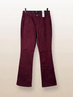 WhatsApp Image 2026-09-15 at 21.04.28 Premium Women's Maroon Cotton Jeans – Comfort Fit Denim