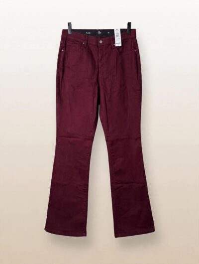 WhatsApp Image 2026-09-15 at 21.04.28 Premium Women's Maroon Cotton Jeans – Comfort Fit Denim