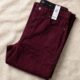 WhatsApp Image 2026-09-15 at 21.04.30 Premium Women's Maroon Cotton Jeans – Comfort Fit Denim