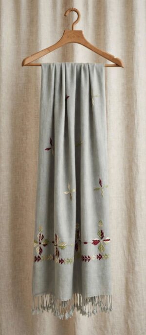 Swati Handcrafted Embroidered Shawl