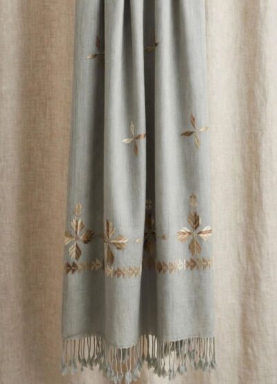 Swati Handcrafted Embroidered Shawl