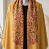 Handmade Kashmiri Aari Embroidery Cape Shawl