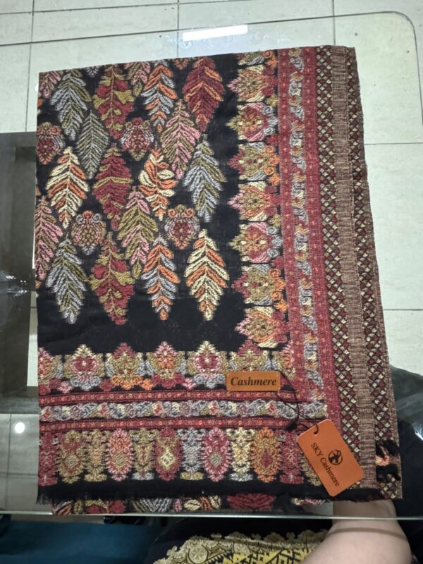 Premium Kani Print Woolen Shawl | Classic Kashmiri Winter Wrap for Women