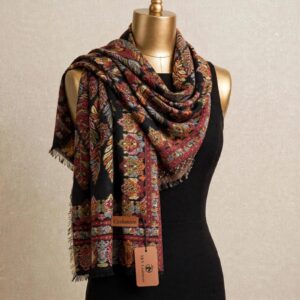 Premium Kani Print Woolen Shawl | Classic Kashmiri Winter Wrap for Women
