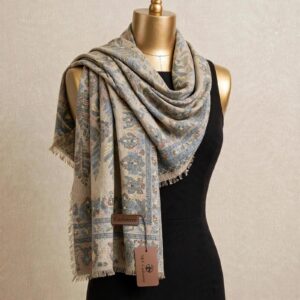 Premium Kani Print Woolen Shawl | Classic Kashmiri Winter Wrap for Women