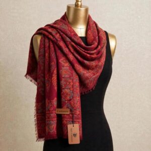 Premium Kani Print Woolen Shawl